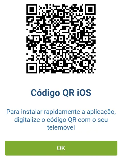 Código QR iOS