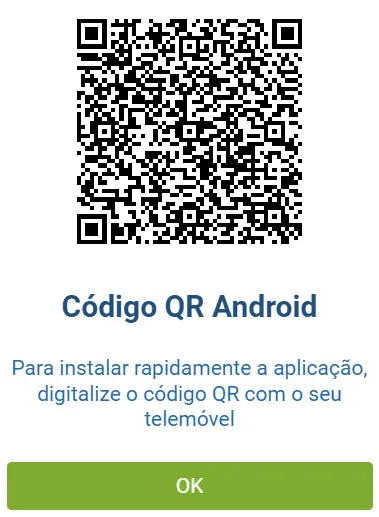 Código QR Android